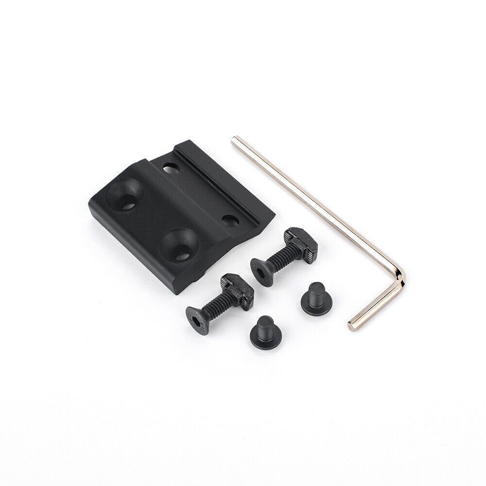 Airsoft Keymod MLOK Flashlight Offset Mount Base for M300 M600 M600DF flashlight