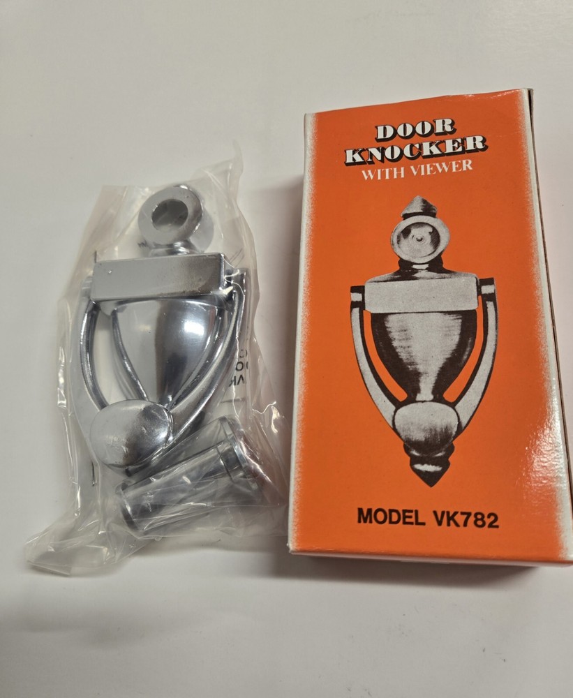 DOOR KNOCKER WITH 180° VIEWER VK782.