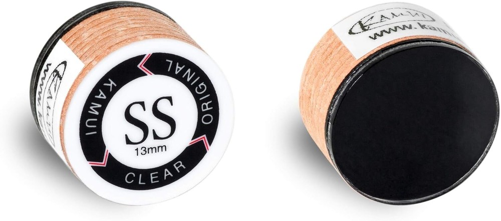 High Performance Clear Laminated Cue Tip - 13 mm - Durable and Easy Install