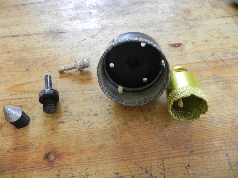 Diamond core drill bits 1.5'' 3'' and 3/4'' cone Tile/stone