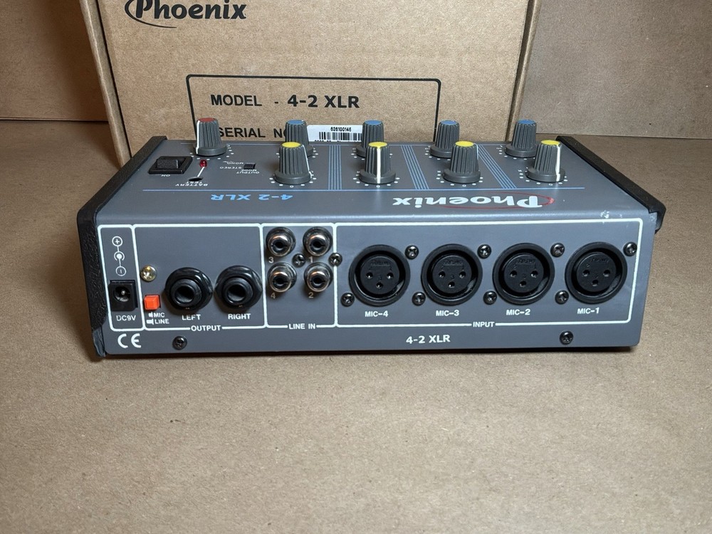 Phoenix 42 XLR 42DC-XLR| Device Only | *Damaged* UNTESTED