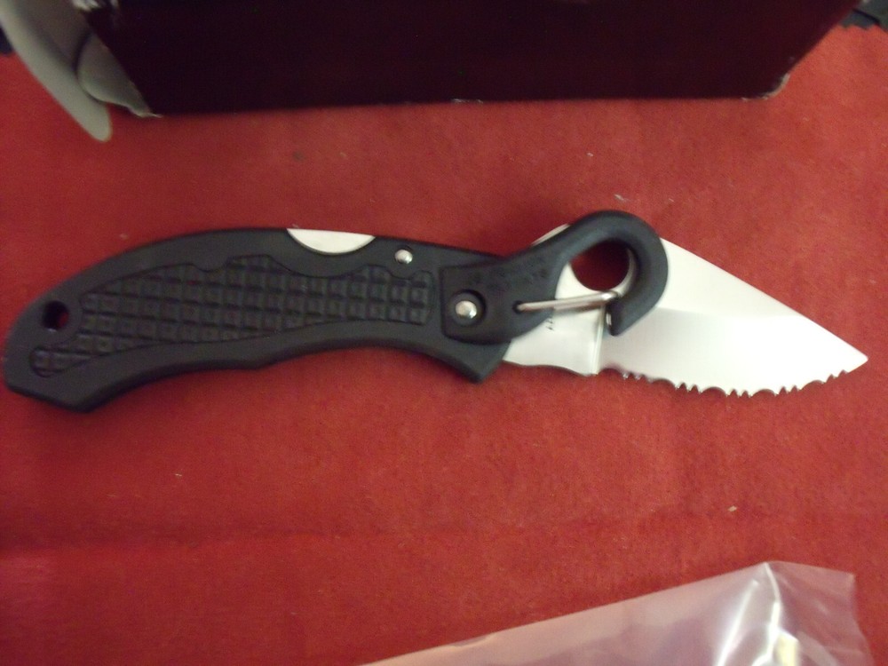 Spyderco Snapit c 26sbk bnib