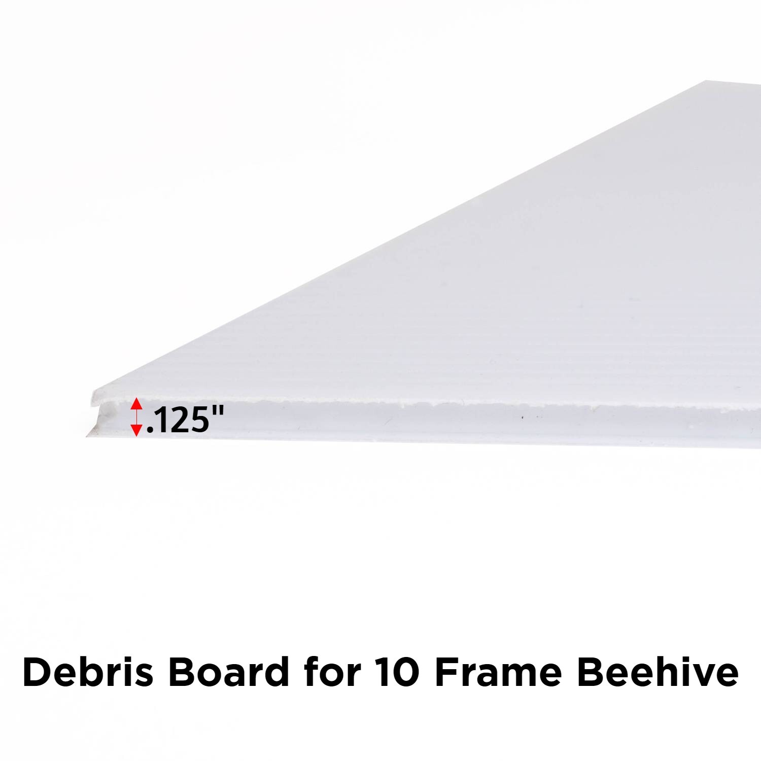 Beekeeping Debris Screen Board for 10 Frame Honey Bee Hive Base, Amish Made