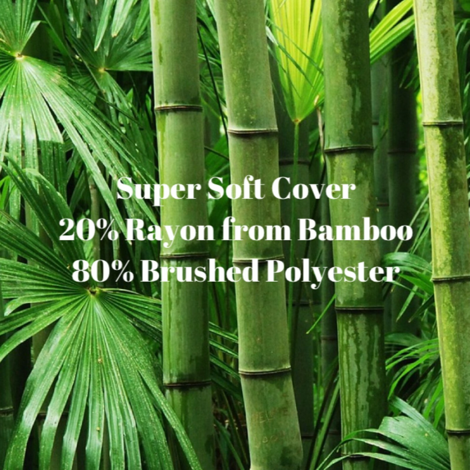 Ultra Soft Premium Reversible Bamboo Comforter, Warm, Many Colors, Queen King