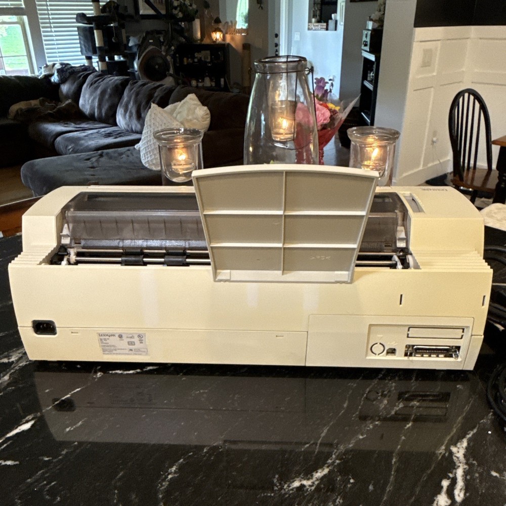 Lexmark 2481-100 Printer & Cords No Ink Ribbon Includes