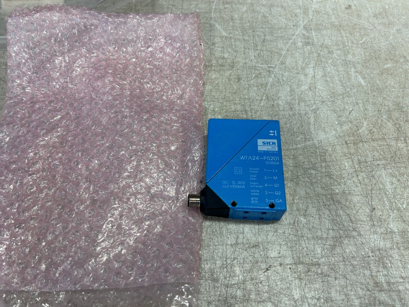 SICK WTA24-P5201 Photoeletric Proximity Switch 12-30Vdc 250-350mm 1011504 NEW