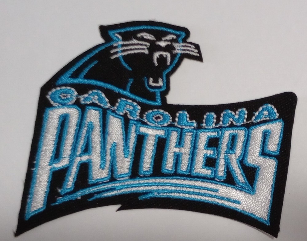 CAROLINA PANTHERS IRON ON PATCH