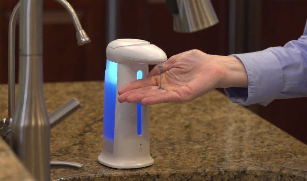 Sonic Soap Motion Activated Automatic Soap Dispenser 9.5oz Waterproof