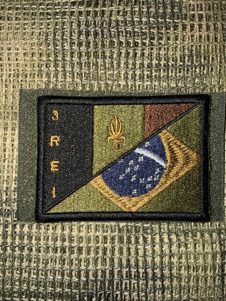 French Army 3rd Foreign Infantry Regiment Brazil Patch GWOT