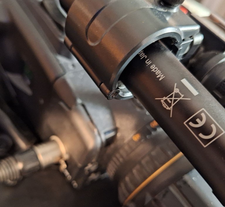 Microphone, Panasonic AG-MC200, XLR, Directional, windscreen