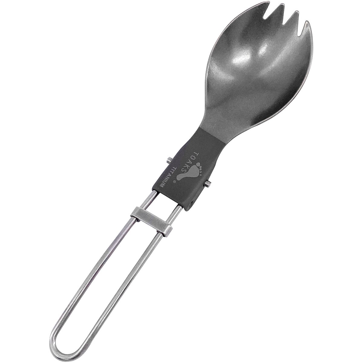 TOAKS Titanium Small Folding Spork SLV-16 - Outdoor Camping