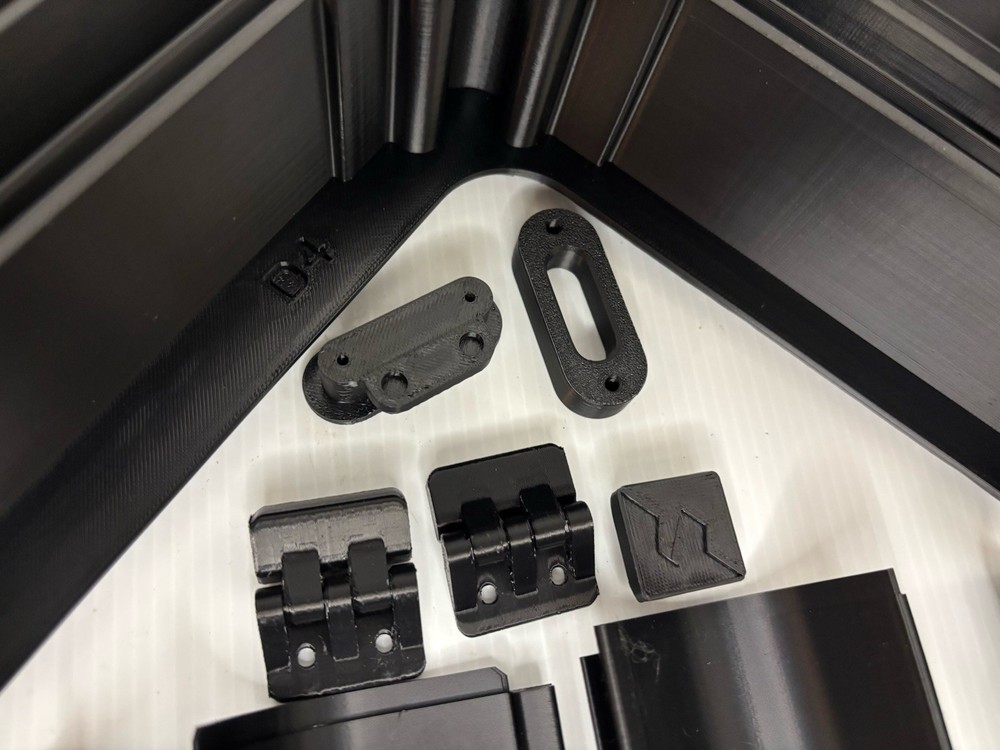 Flashforge AD5X Enclosure Kit ABS Printed Parts Only for 3D Printer