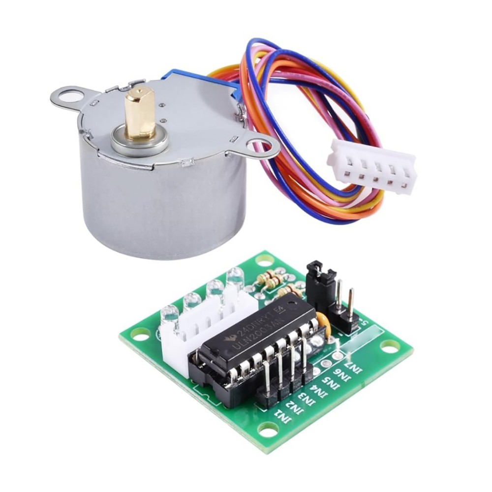 ULN2003 Stepper Motor Driver Board With 28BYJ-48 5V Motor For Raspberry Pi