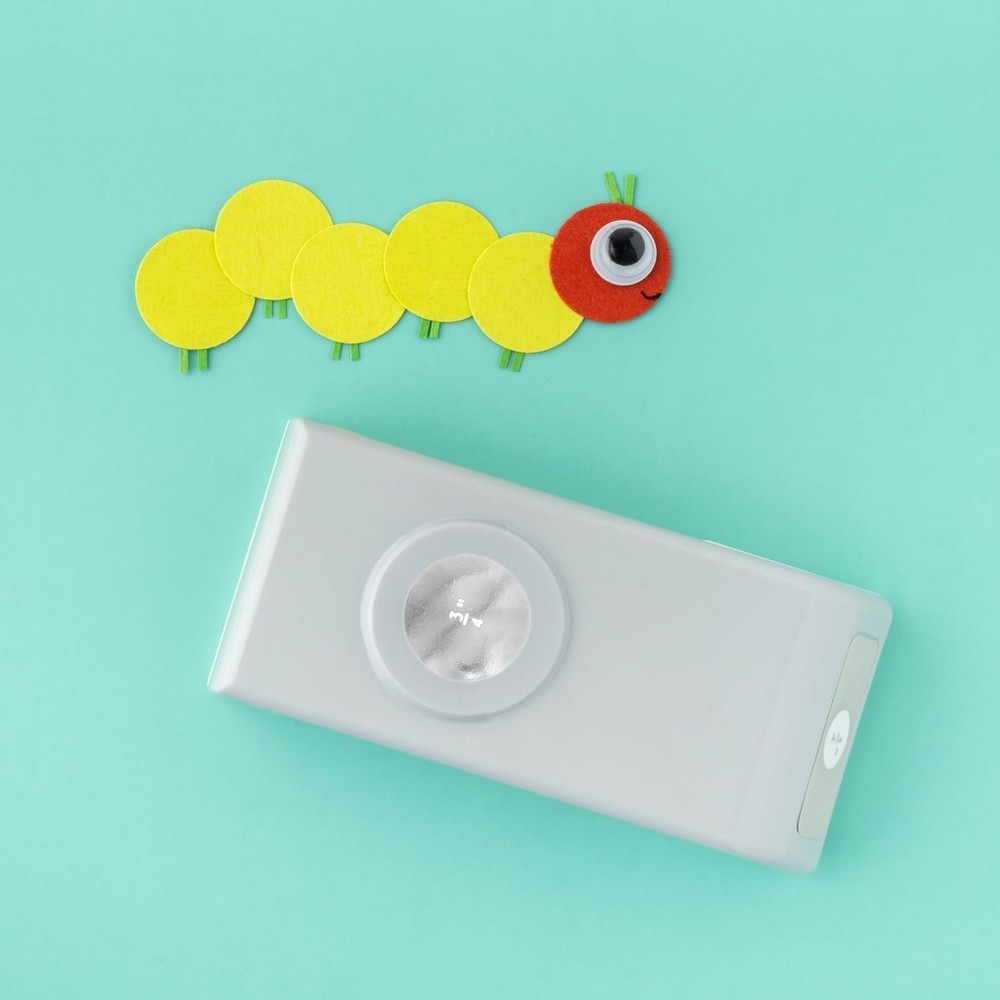 Effortless 0.75-Inch Circle Punch with Durable Grip for Scrapbooking Projects