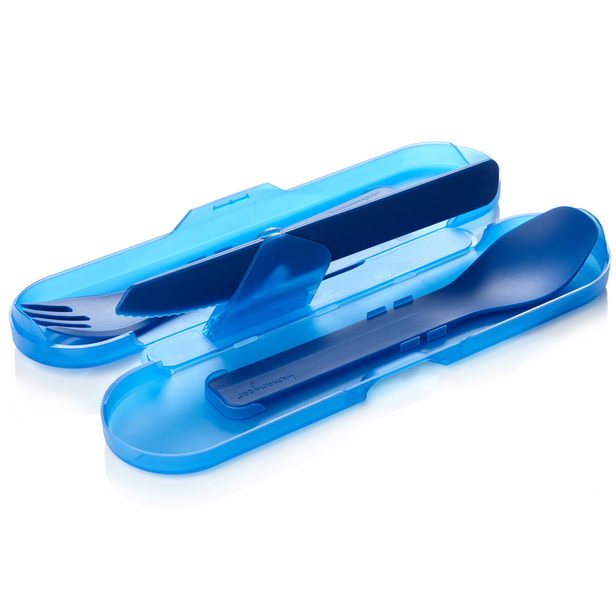 Humangear GoBites Trio Fork, Spoon and Knife Travel Utensils