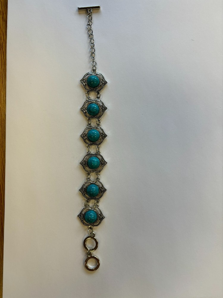Turquoise Vintage Lord's Eye Bracelet