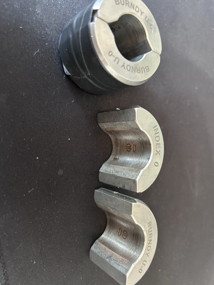 Burndy U-0 Crimper Die X 2