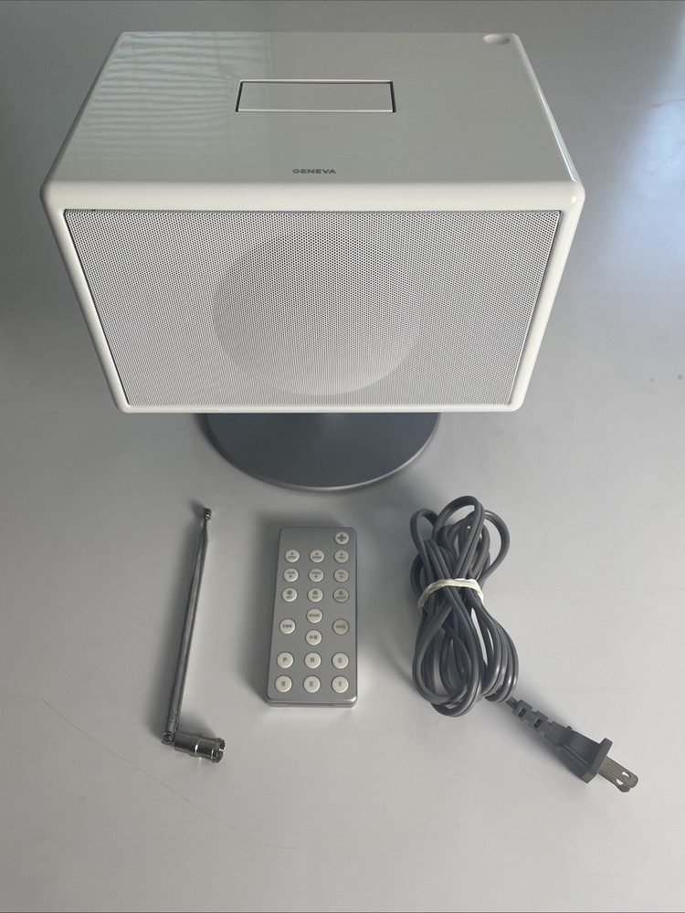 Geneva Sound System Model S White