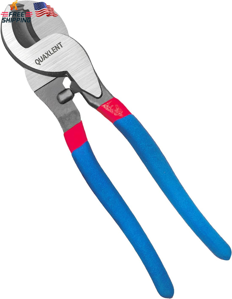 10 Inch Large Cable Cutter Heavy Duty High Leverage Big Wire Cutting Plier Tool