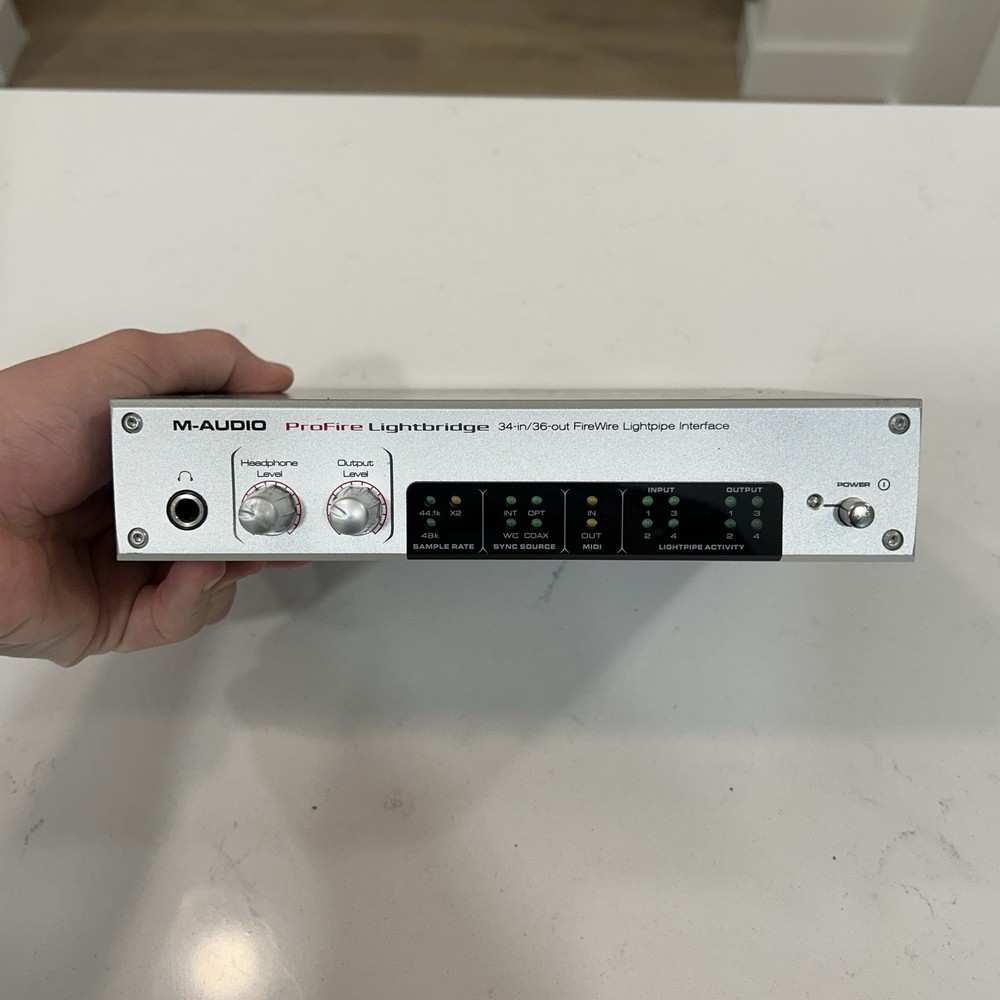 M-Audio ProFire Lightbridge Firewire Optical Audio Interface EB-19144