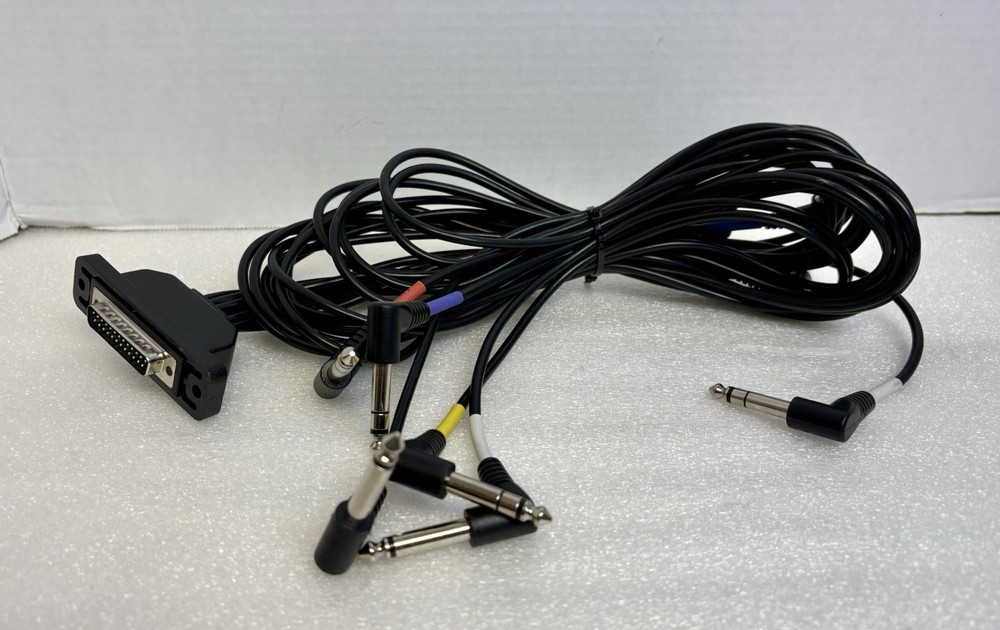 Roland V-Drums Replacement Trigger Cable Snake TRS Kick Snare Hi-Hat