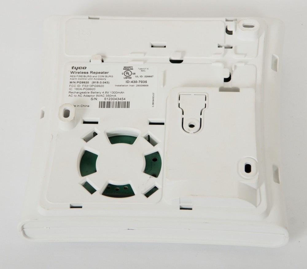 Tyco PG9920 Wireless Repeater for PowerG Security Systems