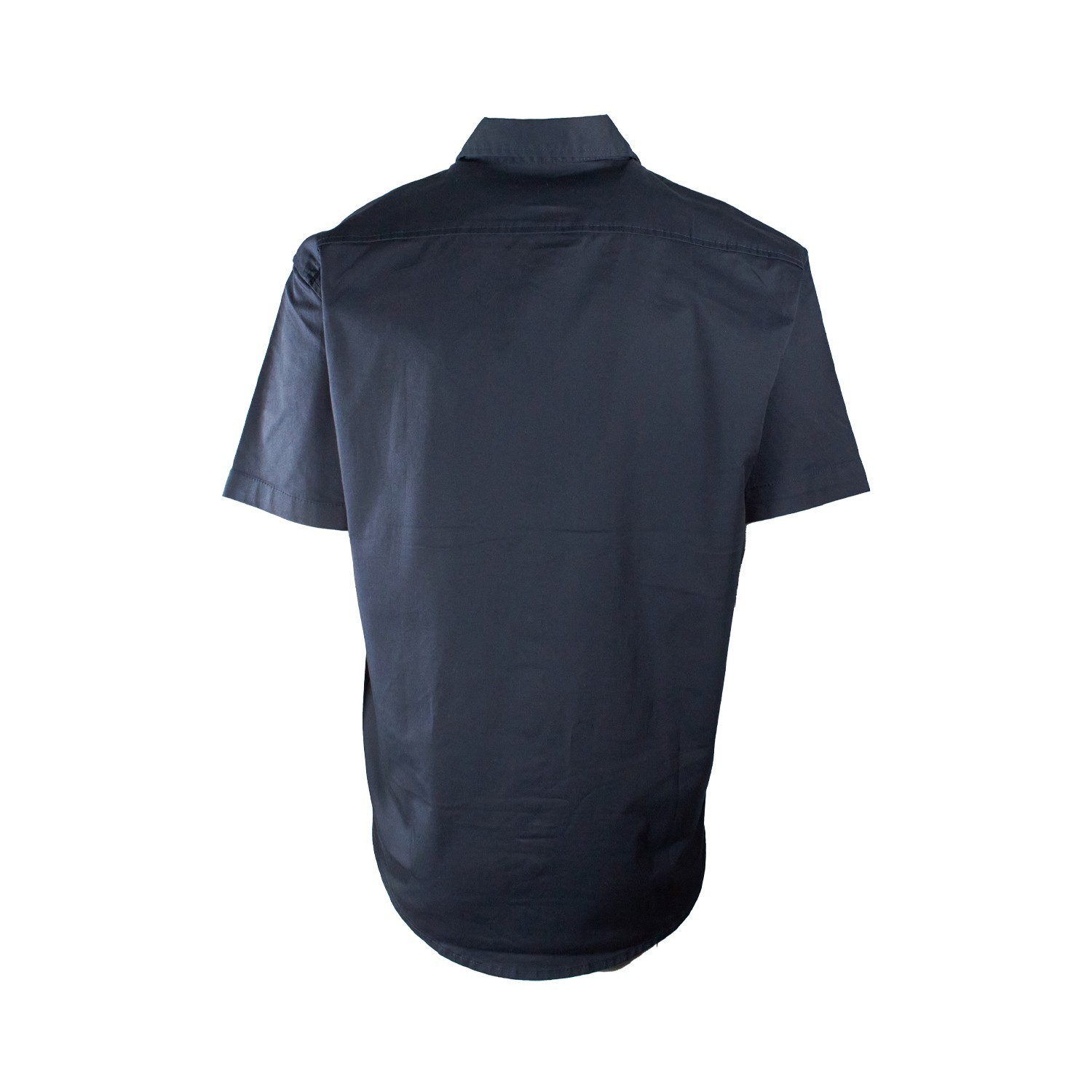 DieHard Men's Work Twill Short Sleeve Shirt Black Navy Grey