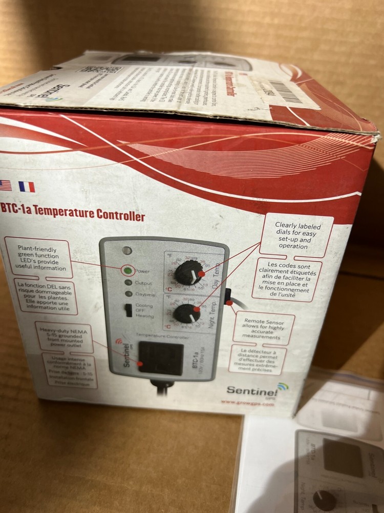 Sentinel GPS BTC-1a WM Basic Wall Mount Temperature Controller