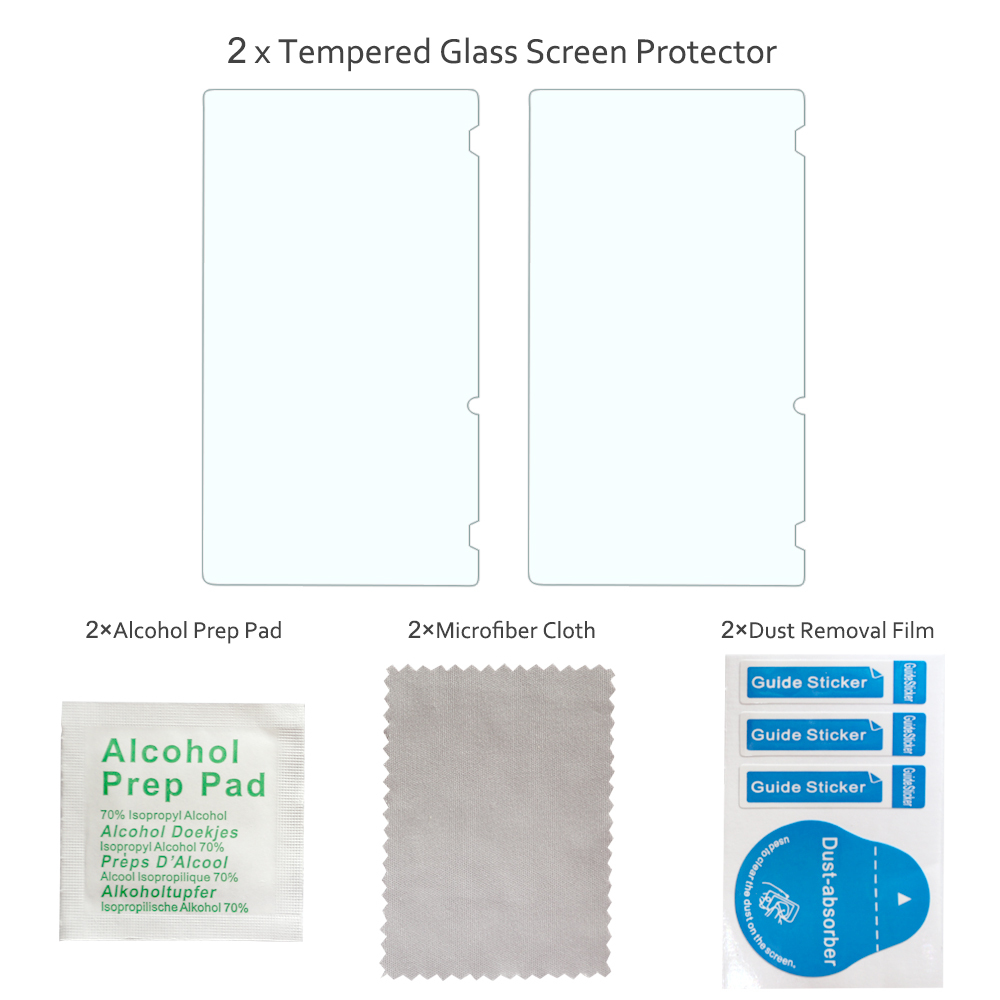4 PCS Nintendo Switch / Lite Premium HD Tempered Glass Screen Protector Guard