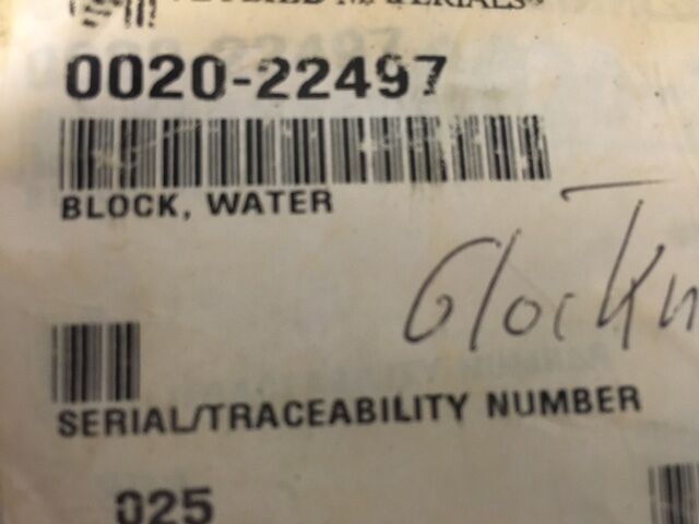 APPLIED MATERIALS 0020-22497 WATER BLOCK ASSEMBLY AMAT