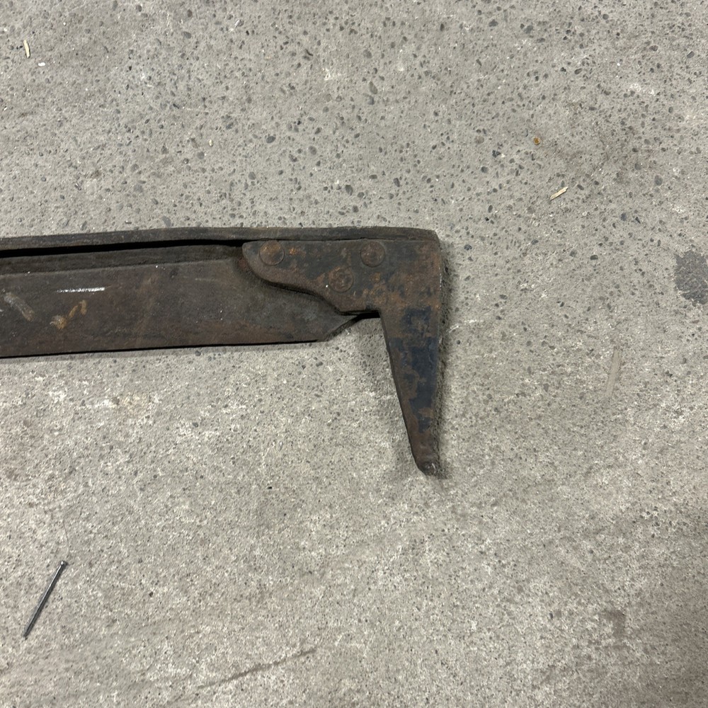 Antique Sickle Blade Cast Iron 32”Long