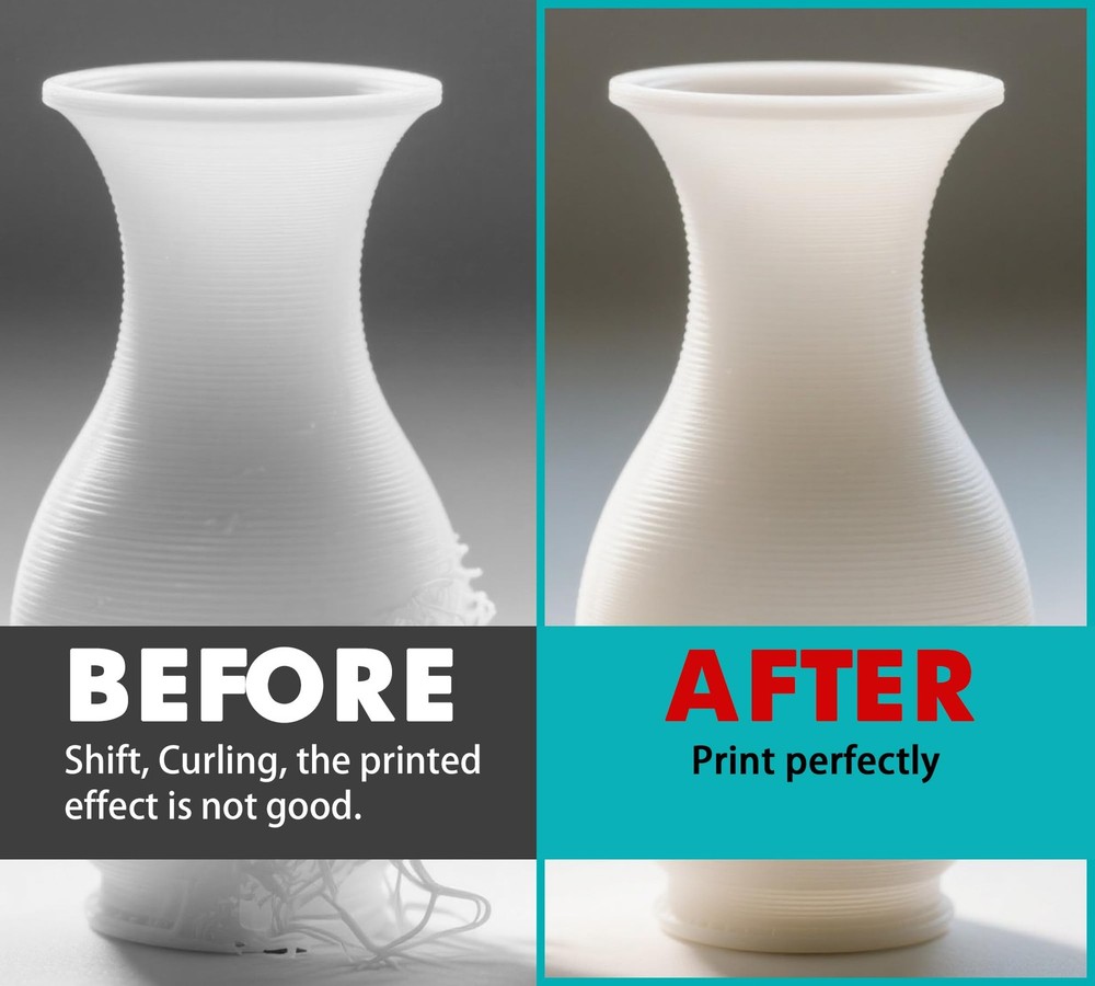 3D Printer Adhesive Glue - 200ml/7oz Strong Print Glue, Effectively Clear
