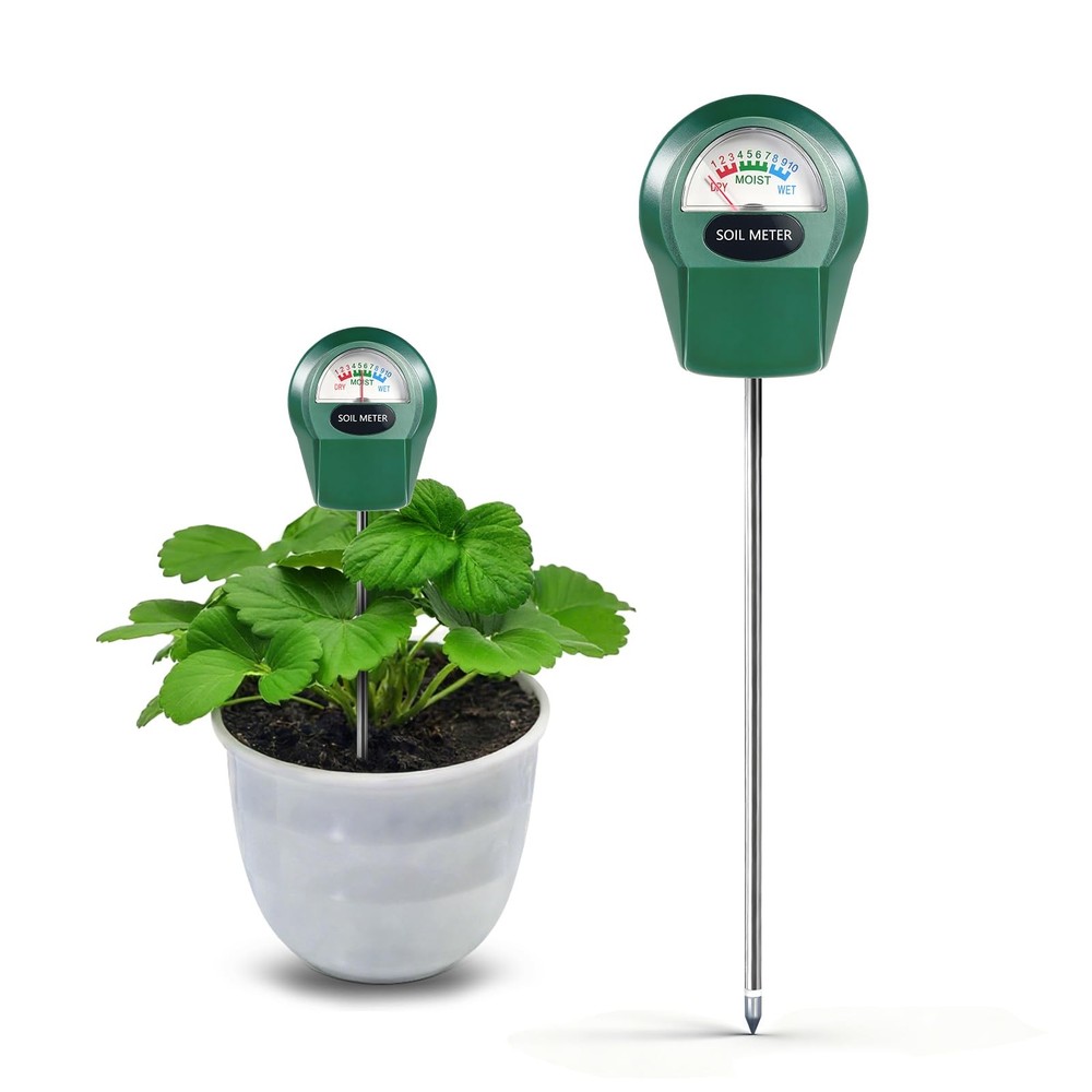 Zoiydals Soil Moisture Meter for Plants, Hygrometer Sensor Water Green