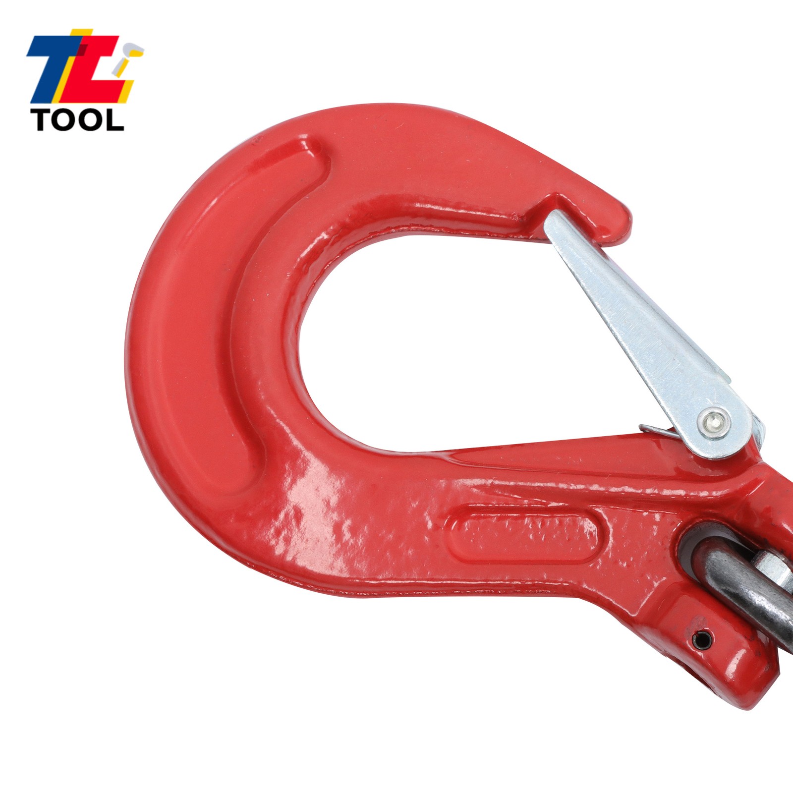 5/16 Inch x 5 Ft Lifting Chains 5 Ton G80 Chain Sling with 4 Leg Grab Hooks