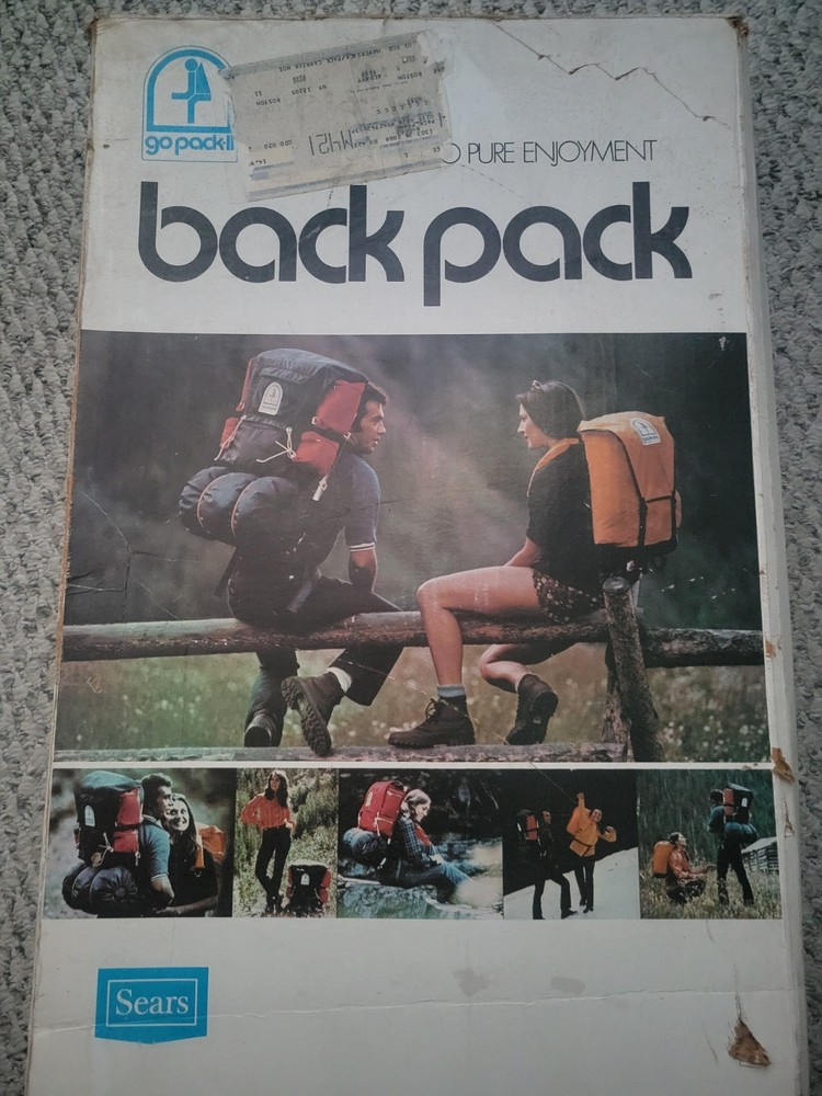 Vintage Sears Go Pack-ll External Frame Backpack
