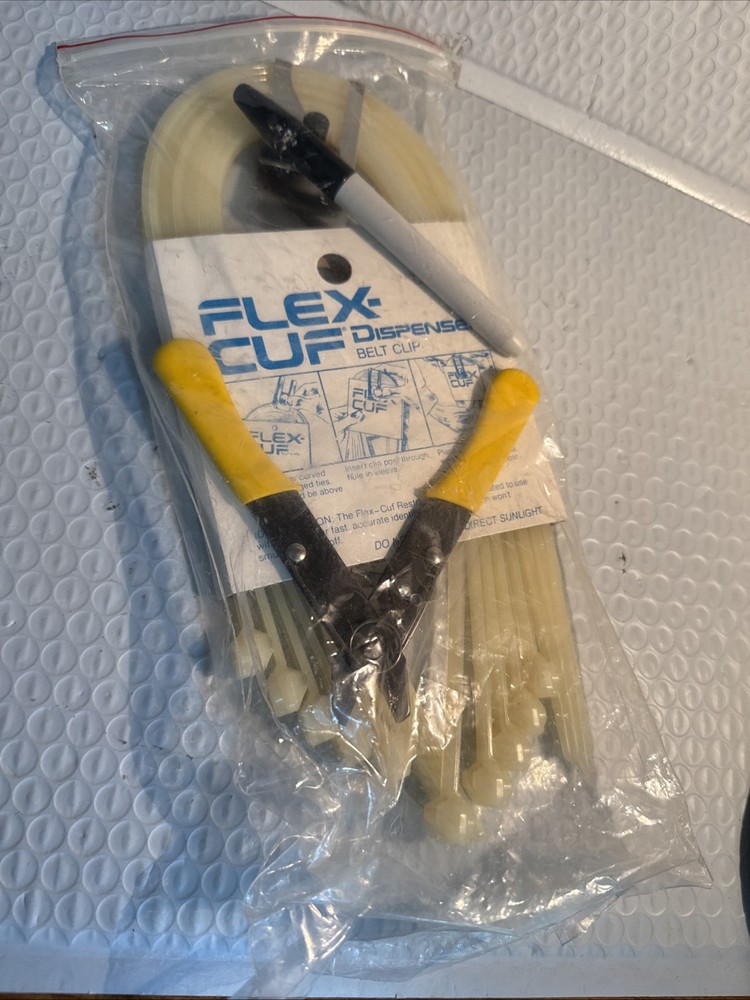 Vintage Flex-Cuf Restraints MIB