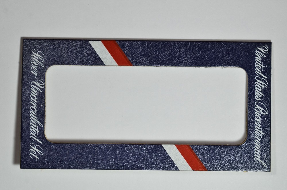 1976 Silver Mint Set - Red Envelope w/COA - NO COINS!