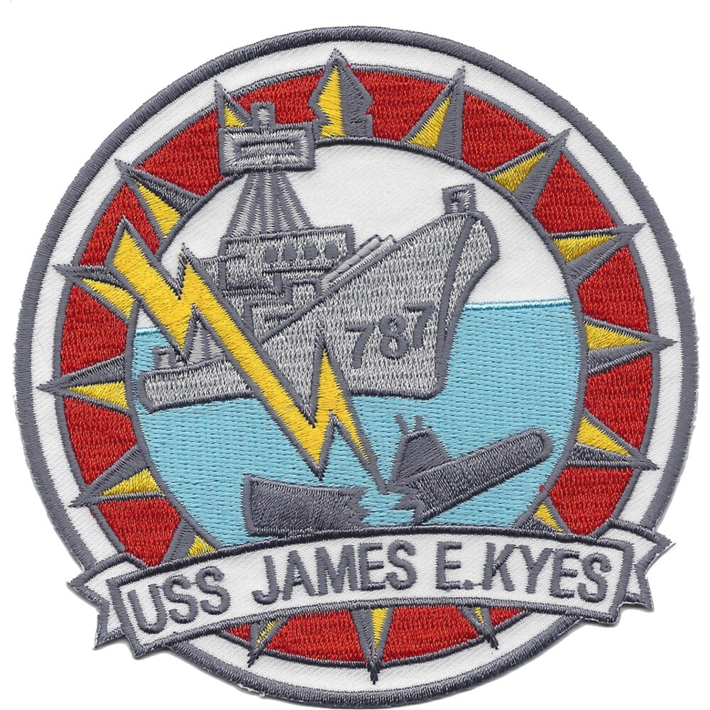 DD-787 USS James E. Kyes Patch - Version A