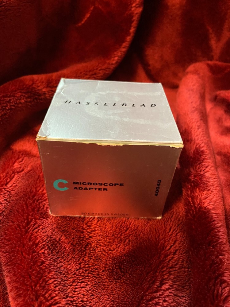 RARE! New Condition, Hasselblad Microscope Adapter 40045