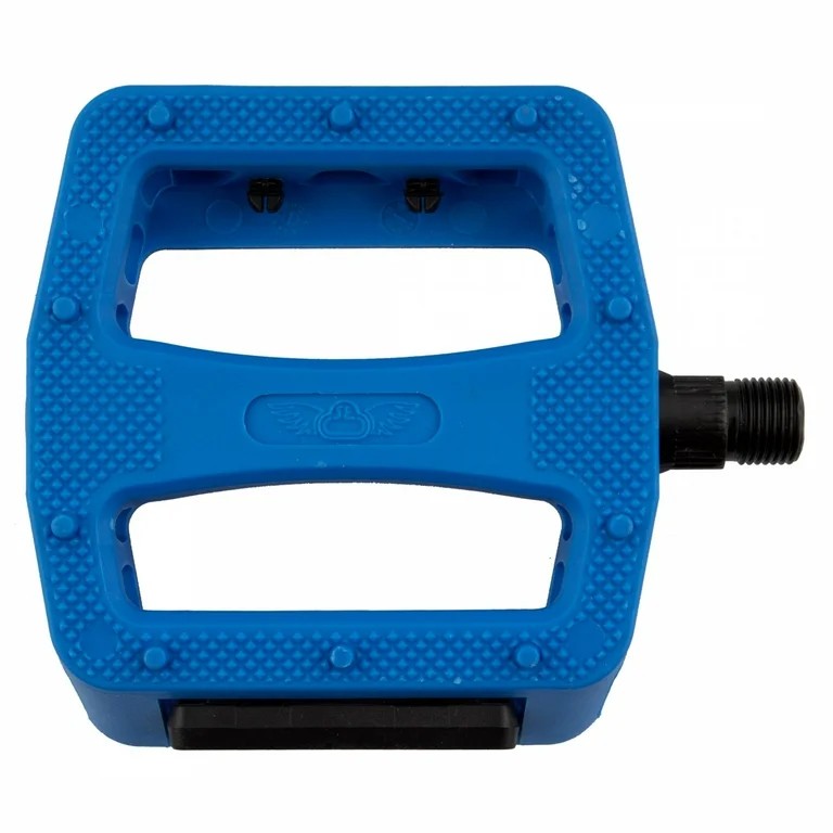 SE Bikes 12 O'clock Platform Pedals Composite 9/16" Blue