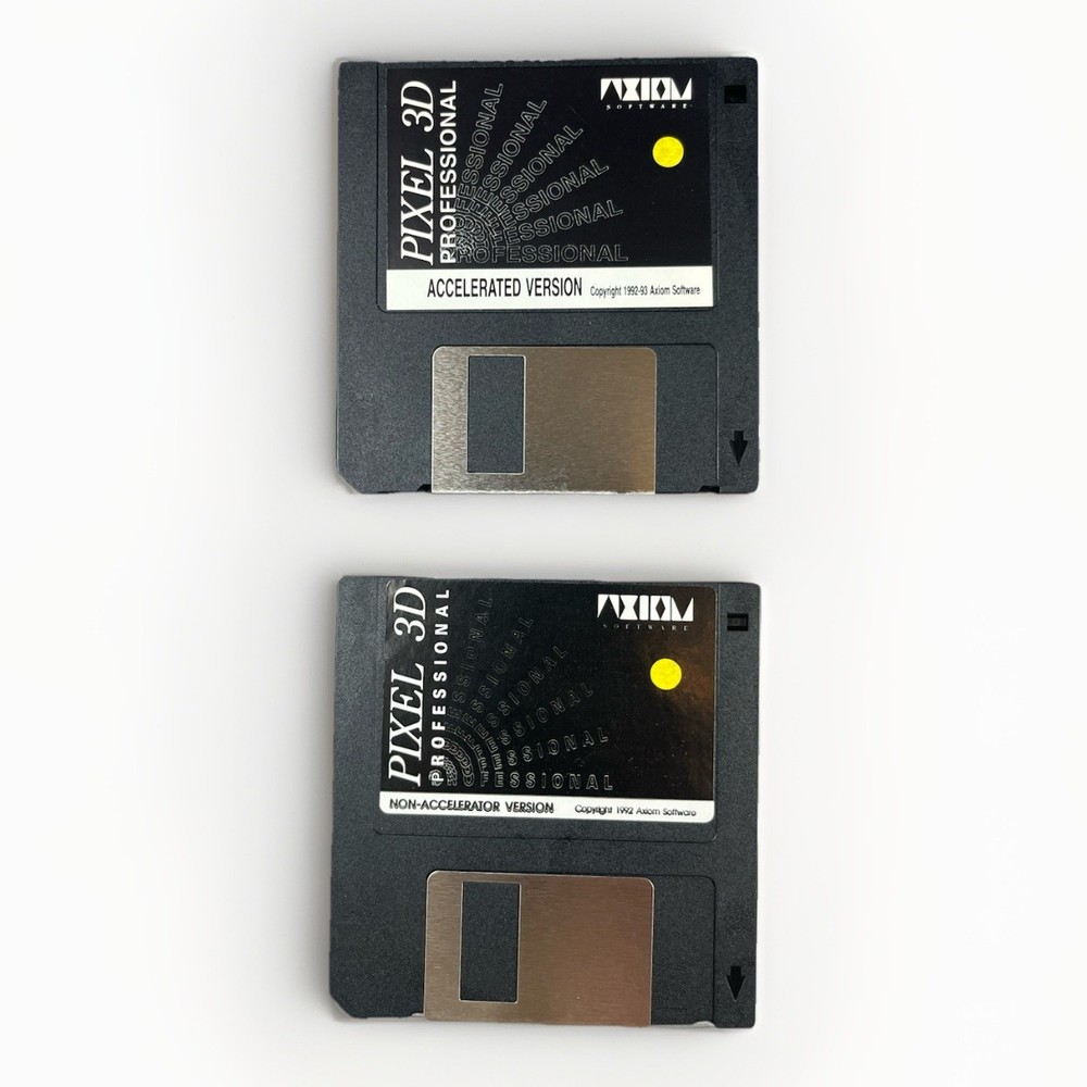 Pixel 3D Professional Ver. 2 - © 1994 Axiom Software