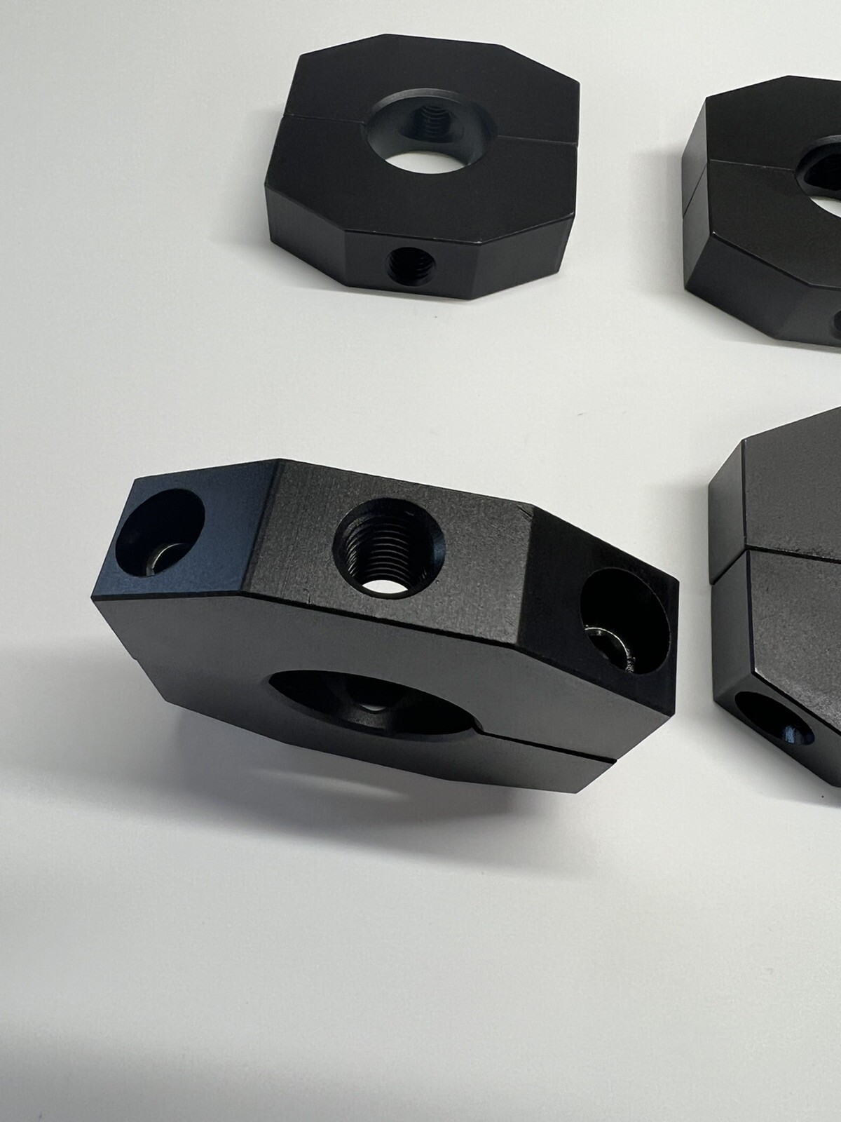 Aluminum Weight Mount Clamp Bracket 1 1/4" Round IMCA USRA UMP Universal Set (4)