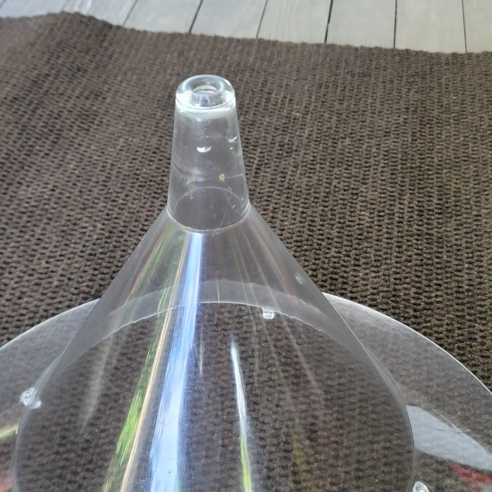 Clear Squirrel Baffle Arundale Squirrel Away Sky Cafe, Bird Feeder Accessory