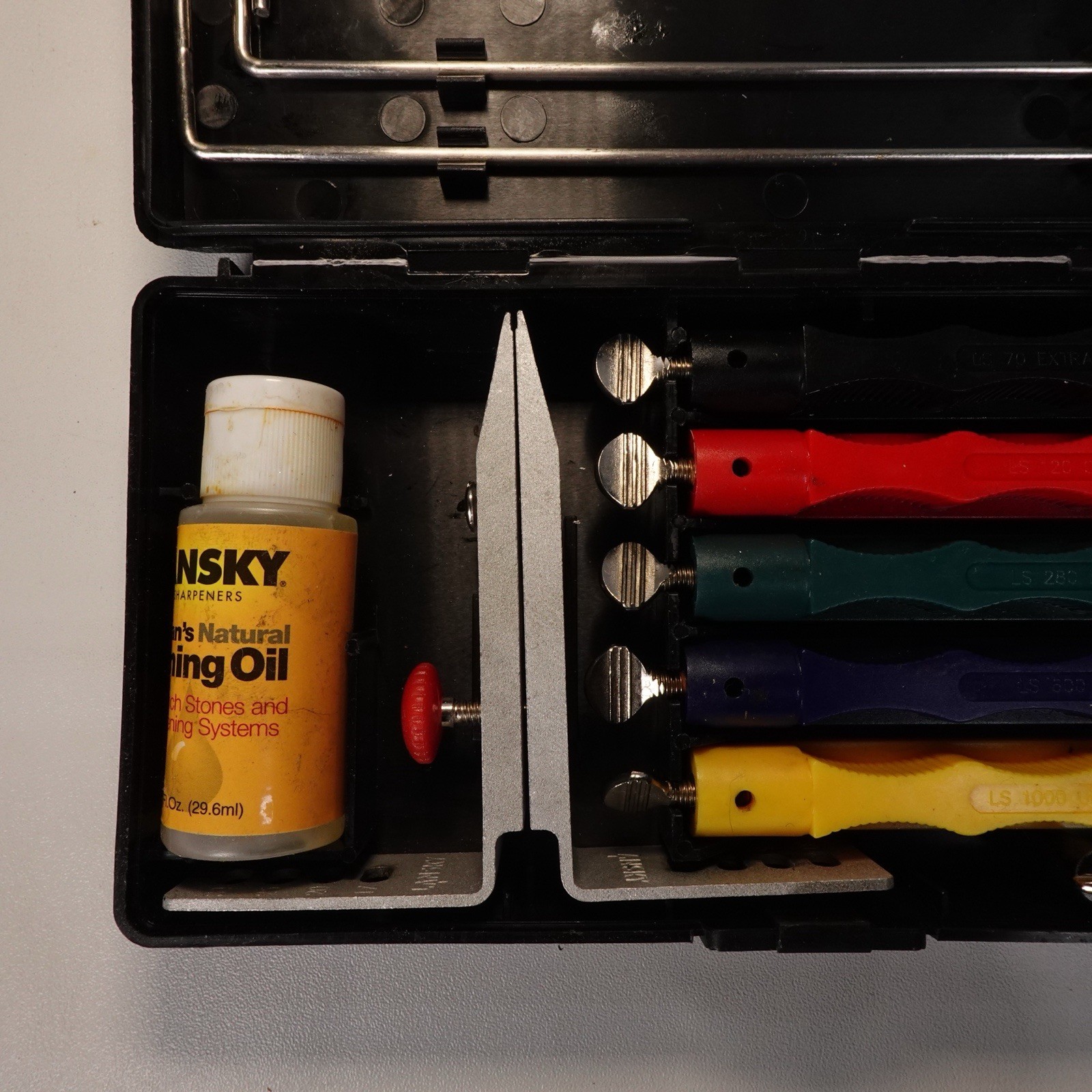 Lansky Deluxe 5 Stone System Precision Knife Sharpening Kit