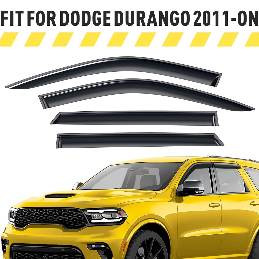 Rain Guards Vent Visors Shade for 2011-2025 Dodge Durango