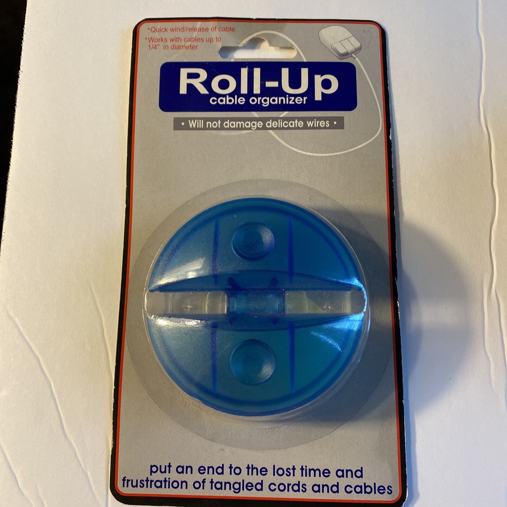 Roll Up Cable organizer (Blue) AUCT#4173