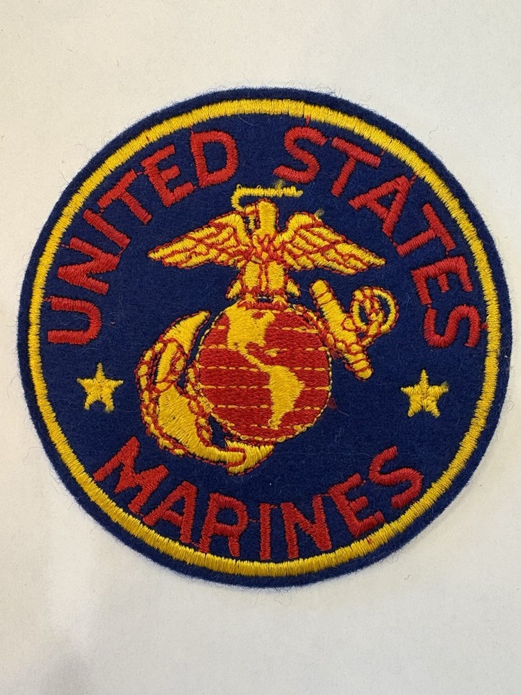 United States Marines Patch ~ Felt