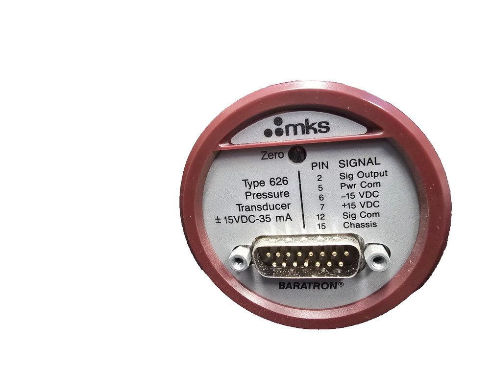MKS Baratron Capacitance Manometer 626B01TDE