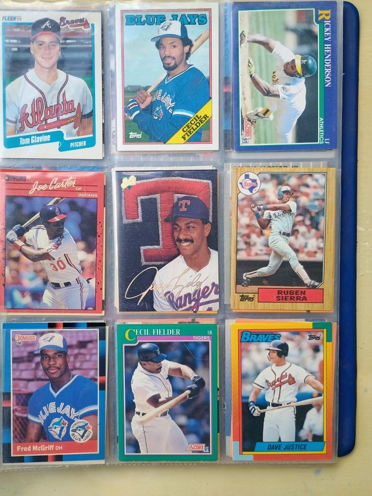 Baseball Card Album Binder