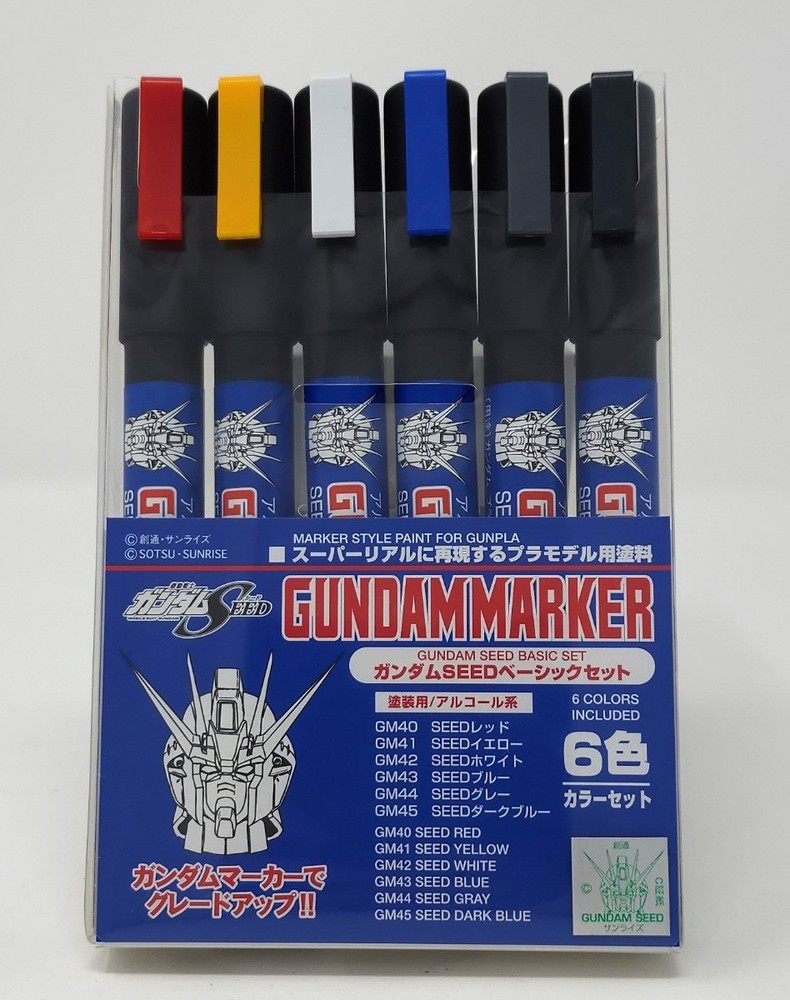 Gunze-Sangyo Gundam Marker Seed Basic Set GMS109